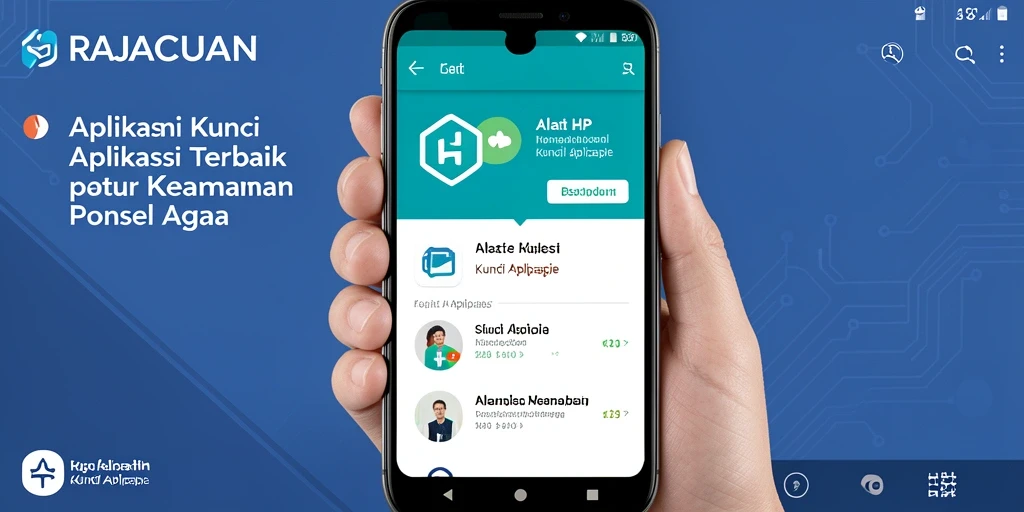 Tampilan antarmuka pengguna RAJACUAN yang intuitif dan nyaman.