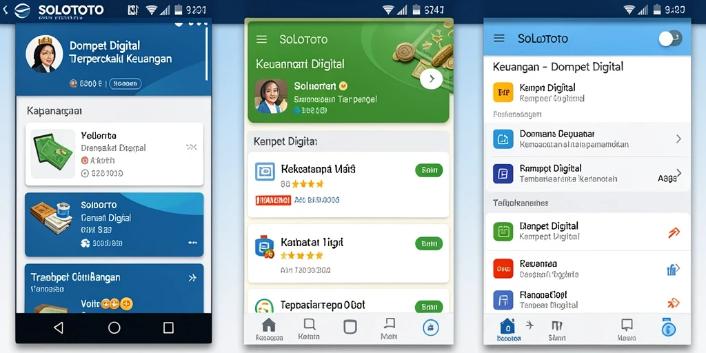 Tampilan antarmuka SOLOTOTO yang sederhana dan mudah dipahami.